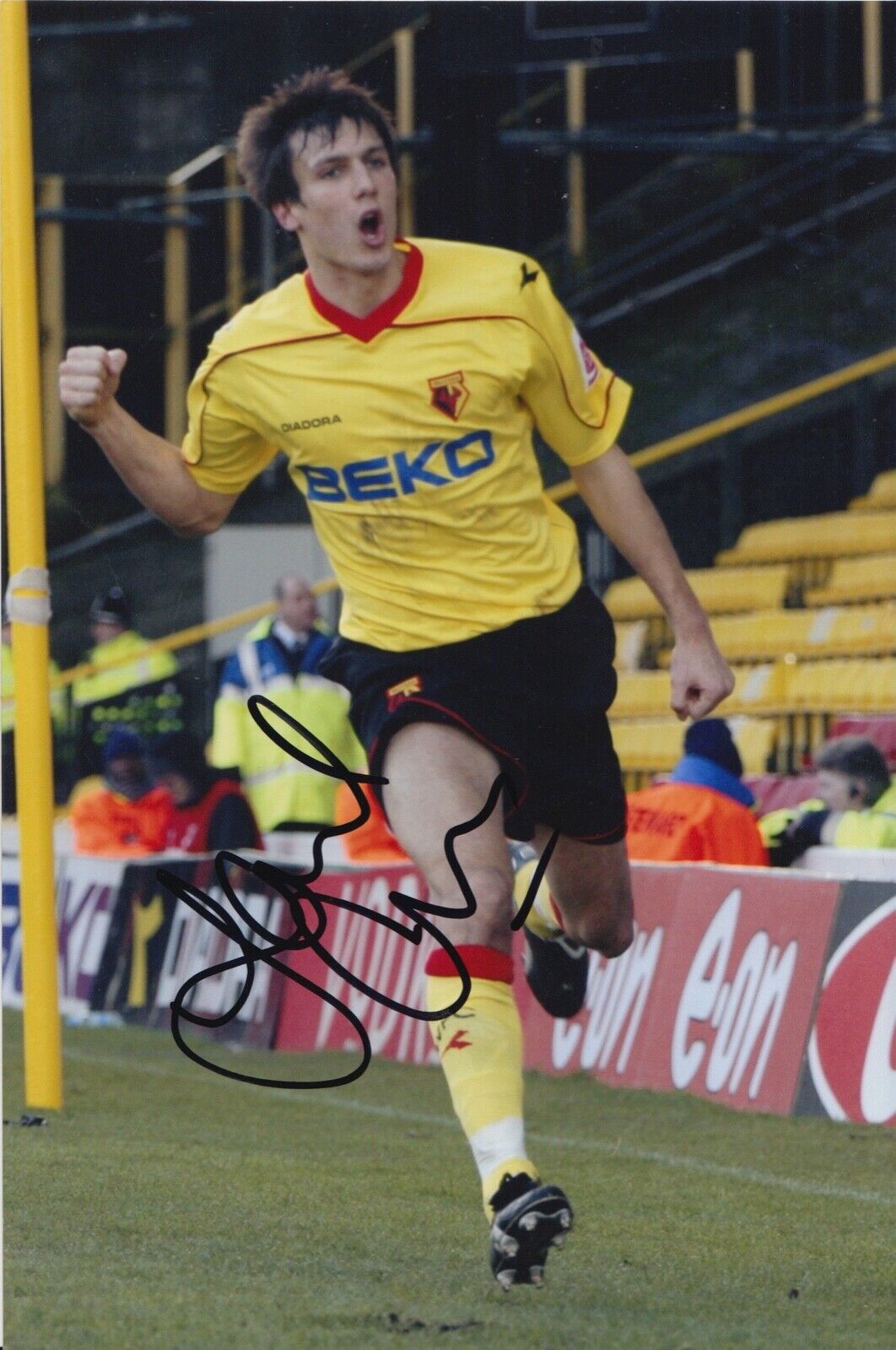 Jack Cork Hand Signed 9x6 Photo Poster painting - Watford - Football Autograph 2.