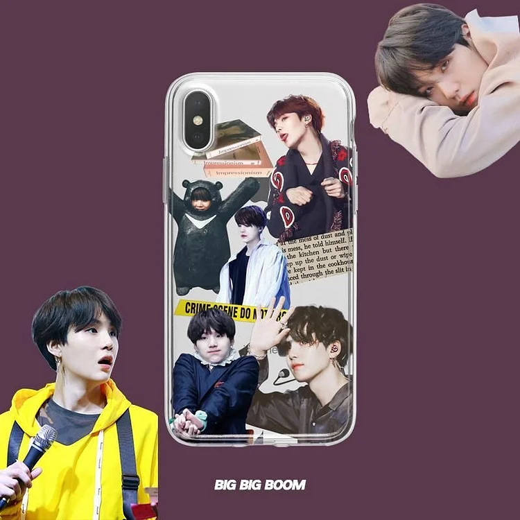 SUGA BTS BANGTAN BOYS KPOP iPhone XS Max Case Cover