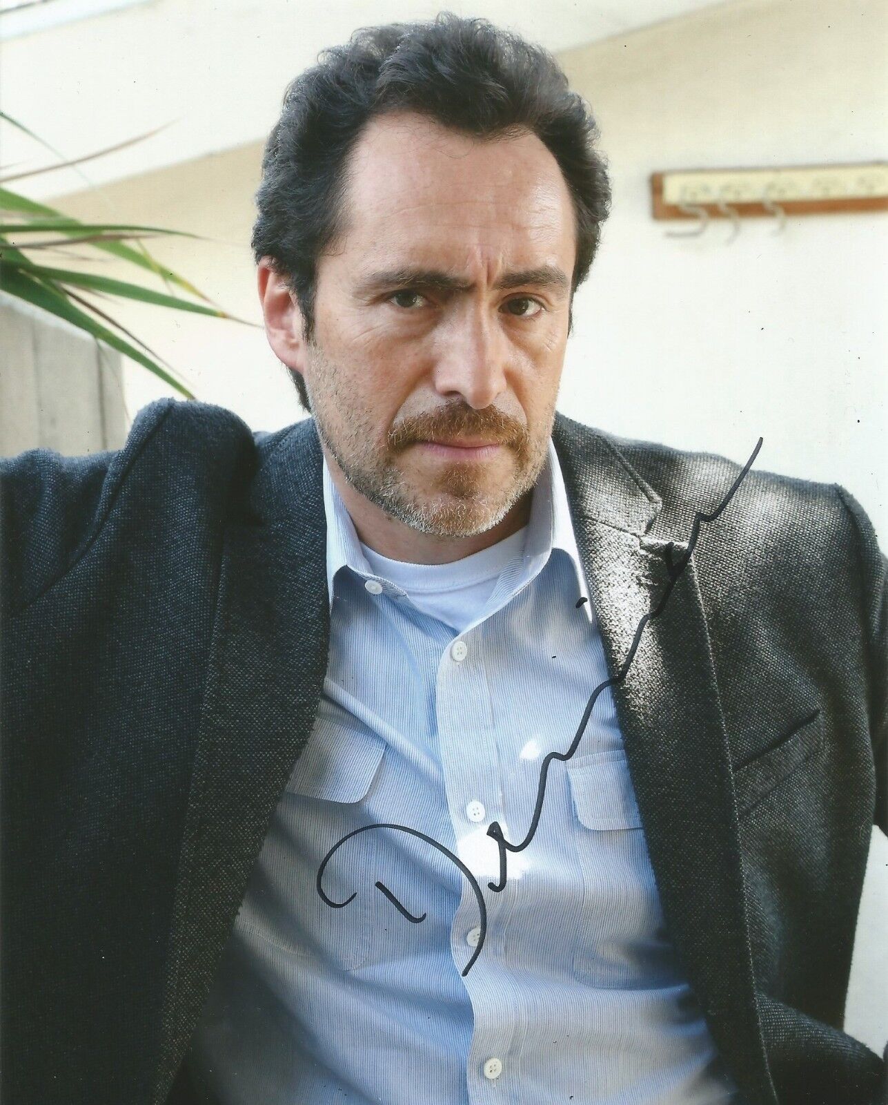 Demian Bichir Signed The Tunnel 10x8 Photo Poster painting AFTAL