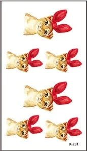 Temporary Tattoo sticker Alice In Wonderland Cheshire Cat Ink painting watercolor flash tatoo fake tatto for men women