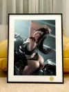 Motorcycle Tifa Lockhart Decorative Painting - (FF7) Final Fantasy VII - Xingkong Studio