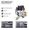 Car 360&deg; Panaramic cameras Sony HD 1080P UHD Bird View Camera for Android Radio Multimedia Player
