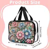 DIY Diamond Art Rhinestone Makeup Bag Crystal Transparent PVC Storage Pack Gift