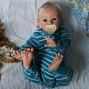 [For Kids Lover] 20'' Lifelike Elroy Reborn Toddler Blue Eyes Baby Doll Boy, Posable & Collectible and Safe For Ages 3+ Children - RBBI-Myrebornbabydoll&reg; Myrebornbabydoll&reg;