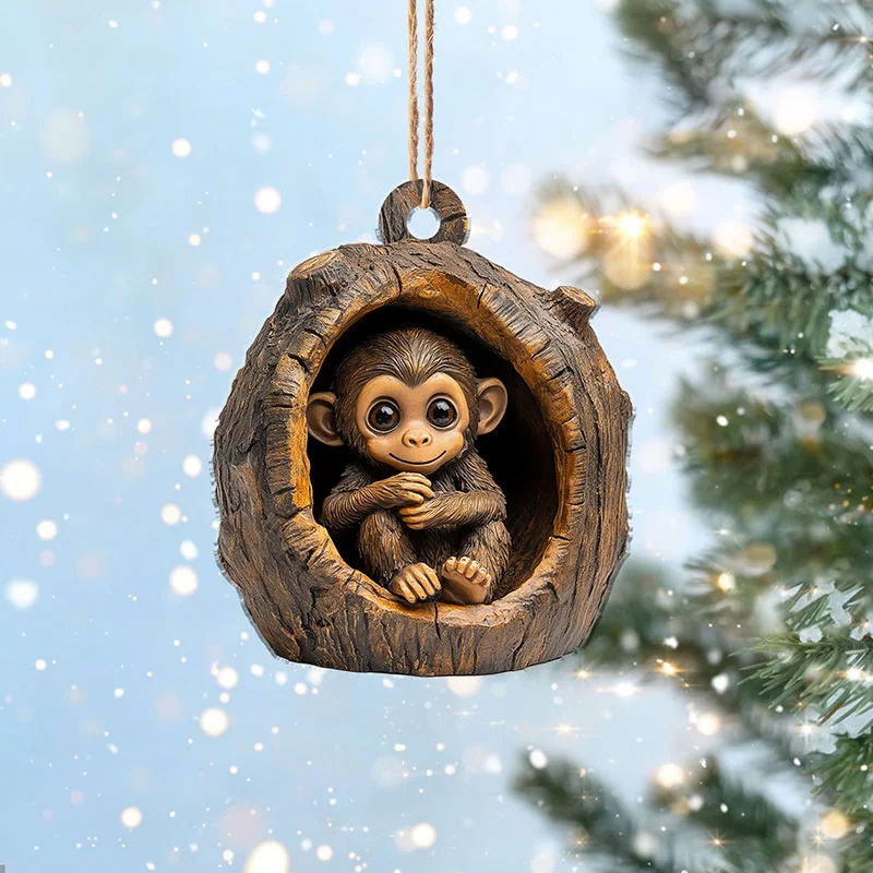 Animal Christmas Ornament