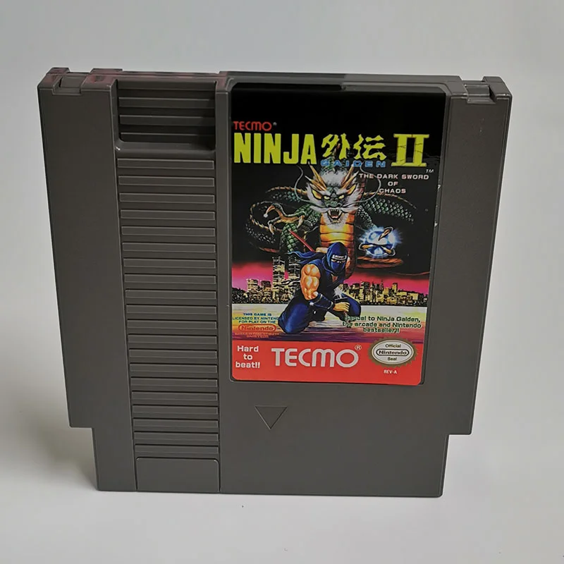 Ninja Gaiden 2 For Nintendo NES - 8 Bit Game Cartridge