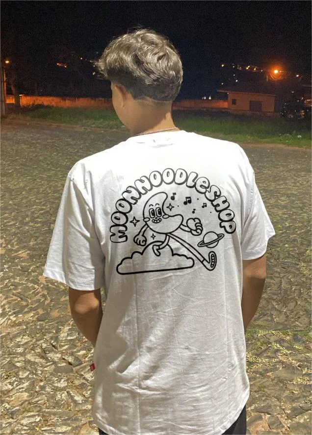 Moon noodle shop T-shirt