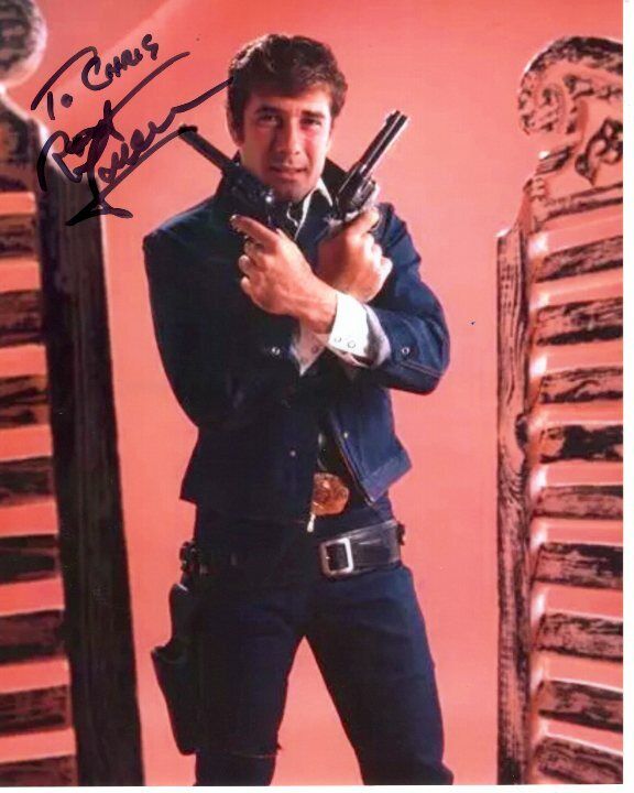 ROBERT FULLER Autographed Signed LARAMIE JESS HARPER Photo Poster paintinggraph - To Chris