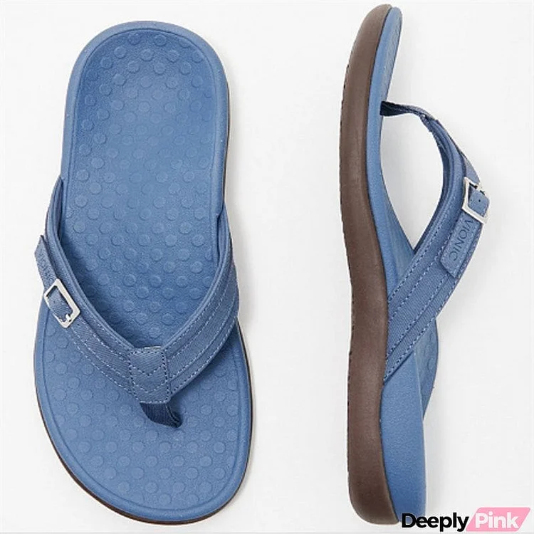 Casual Flat Heel Solid Color Flip-Flops