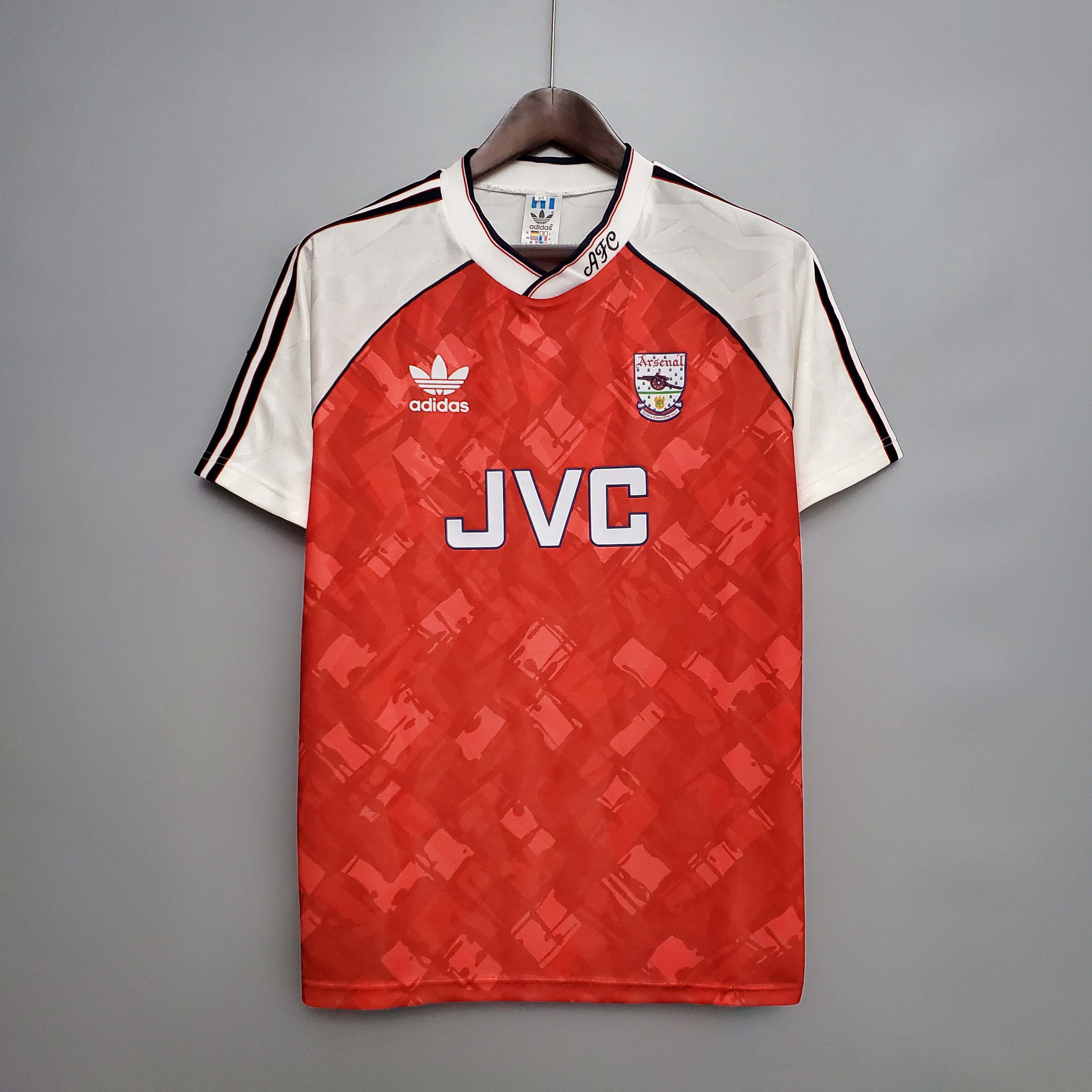 1990-1992 Retro Arsenal Home Football Shirt 1:1 Thai Quality