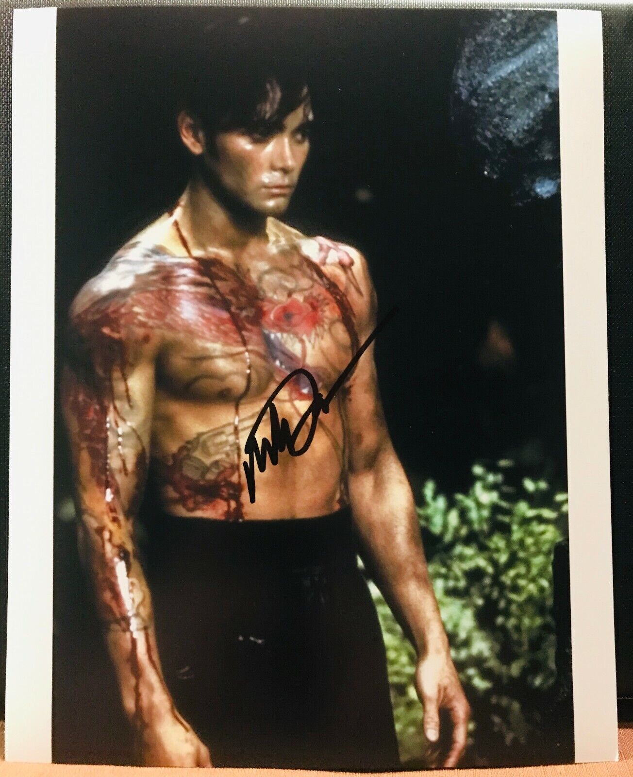 MARK DACASCOS CRYING MAN AUTOGRAPHED Photo Poster painting SIGNED 8X10 #19