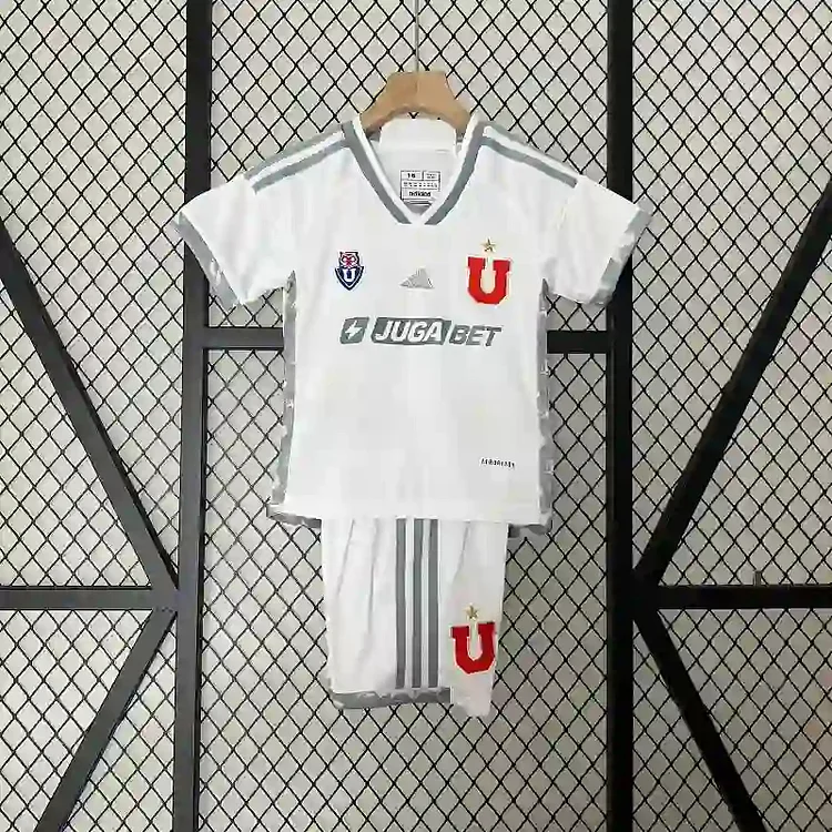 24-25 Kids University of Chile Away Football Jersey