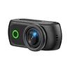 Compact Panoramic Action Camera Anti-Shake WiFi Mini Sports Camera 2.0in Flip Screen with Magnetic Neck Strap for First-person View Shooting