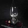 Skull Glass Goblet Halloween Dark Style Gothic Glass Personalized Wine Glass