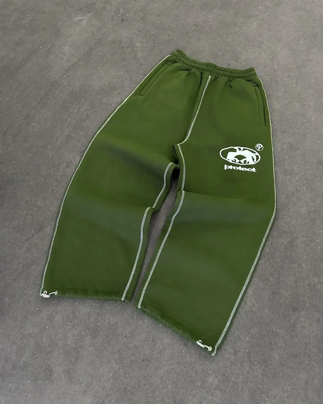 Quantumsparkhub Harajuku American style Man Long Pants Casual Embroidery Cargo Streetwear Joggers Men Y2k Trousers Work Pants Korean Streetwear