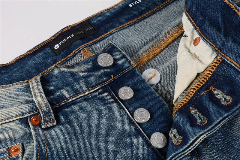 Purple 2023 New Fashion Jeans 9043