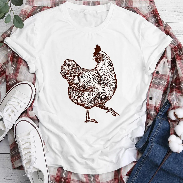 Chick Chicken  T-Shirt-05040-Annaletters