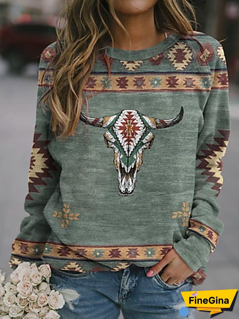 Cotton Blends Sweatshirts
