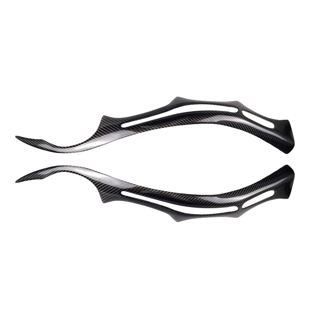 

Carbon Fiber Headlight Eyelid Compression Molded for BMW E60 5 Series 04-10, 501 Original