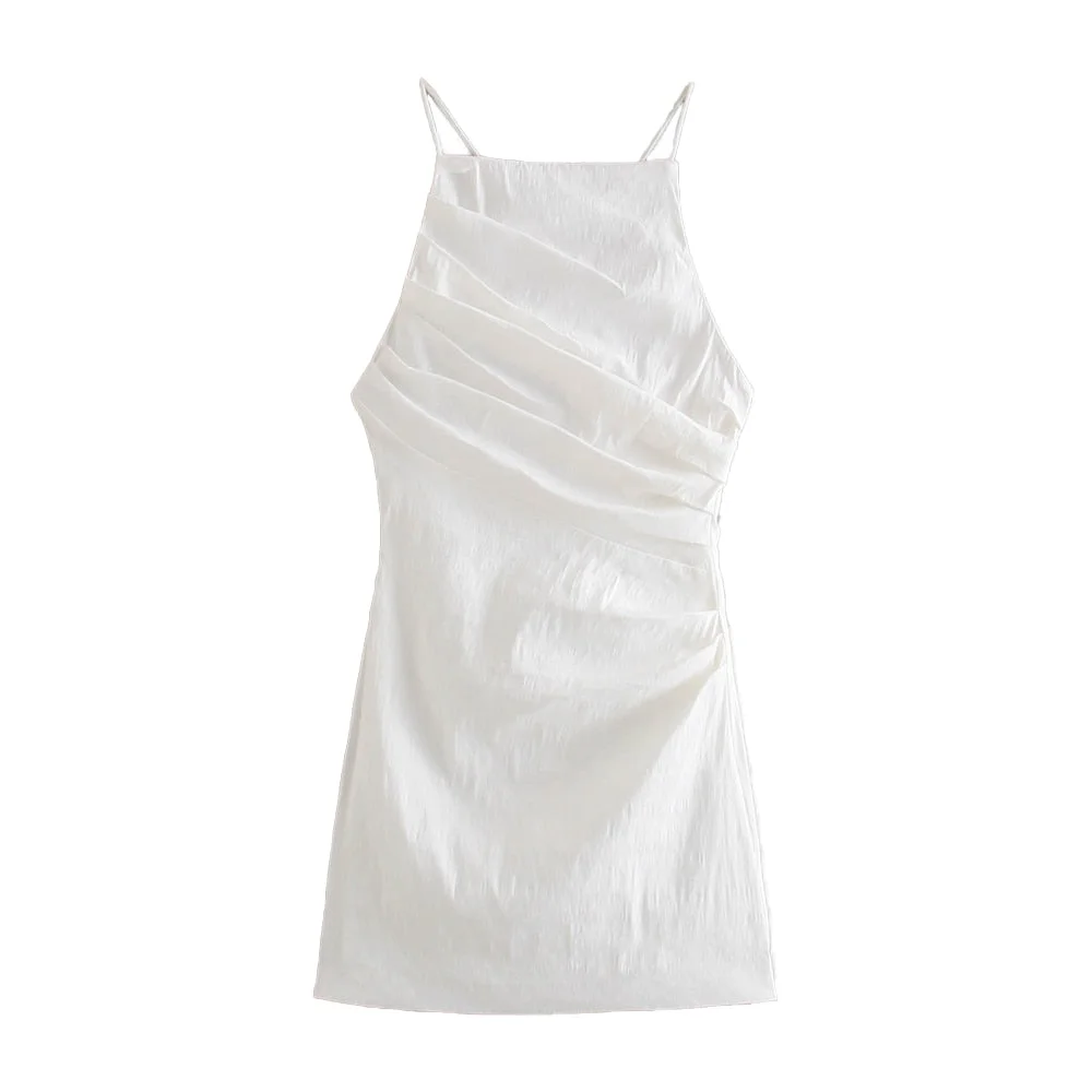 Willshela Summer Dress Women elegant Casual Fashion Chic Lady Prom Dresses Short White dress Woman robe femme