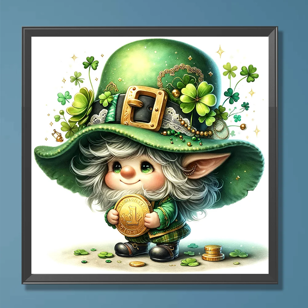 Full Round Diamond Painting 30*30cm - St. Patrick'S Day