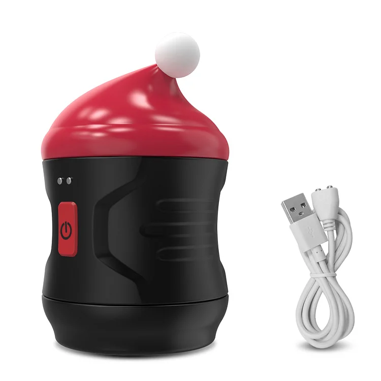 Christmas Gift  Automatic Male Masturbator Cup Blowjob Vibration