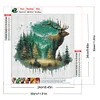 Forest Deer - Full Round Drill Diamond Painting