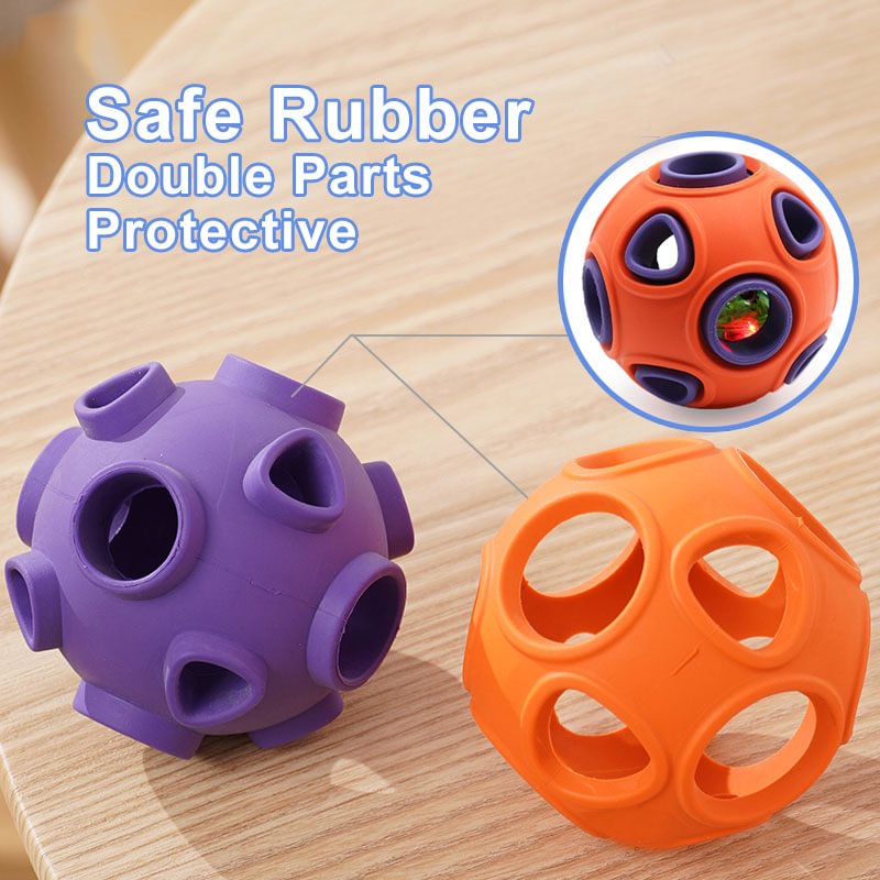 Pet dog interactive ball