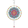 DIY Diamond Painting Double-sided Rotatable Hanging Wind Chime Suncatcher Hanging Kit