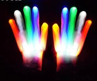 Party LED Gloves Neon Guantes Glowing Halloween Light Props
