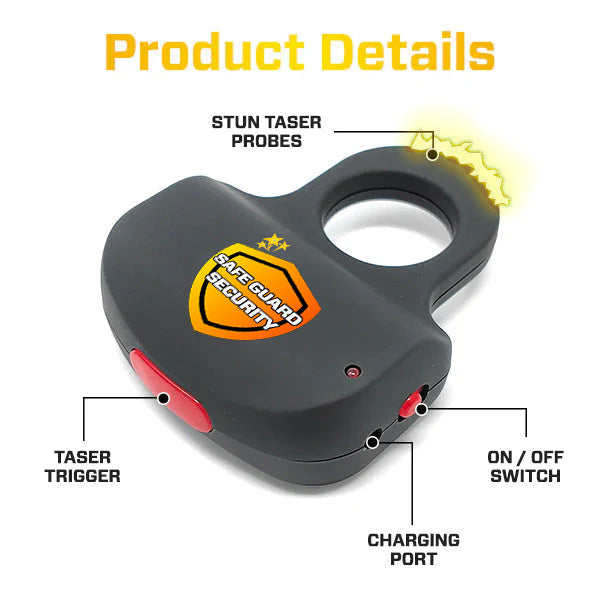 ️🎉 Pré-venda de 2025 50% ️🔥 SafeGuard Extreme 28.000.000 Suptruck Knuckle Stun Grip