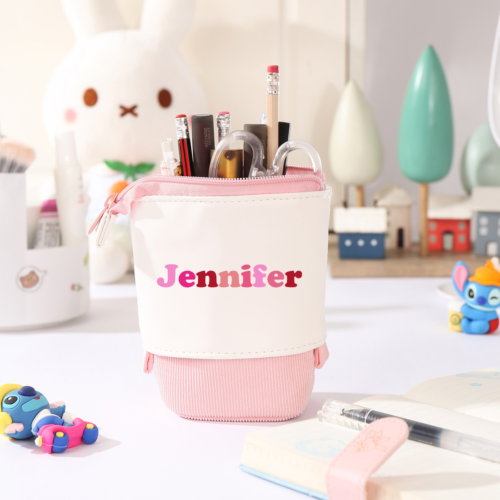 Personalised Pencil Case Custom Name Pen Pouch Back To School Gift for Kids-Jessemade AU