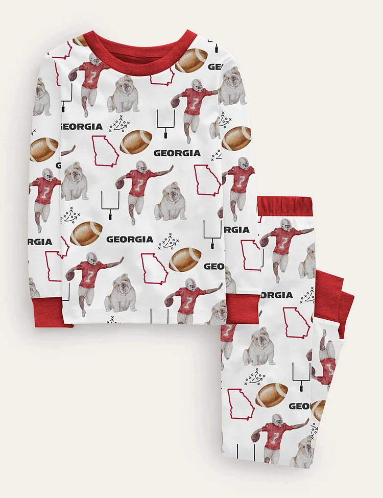 Kid's Georgia Football Pajama Set
