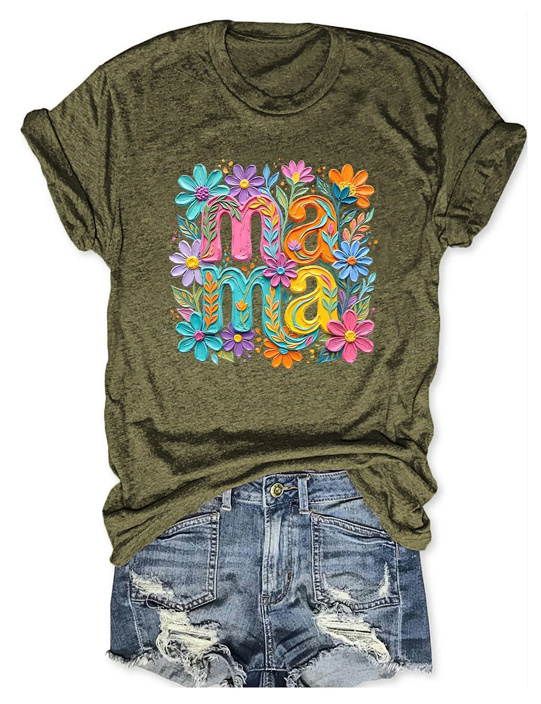 Floral Mama T-shirt