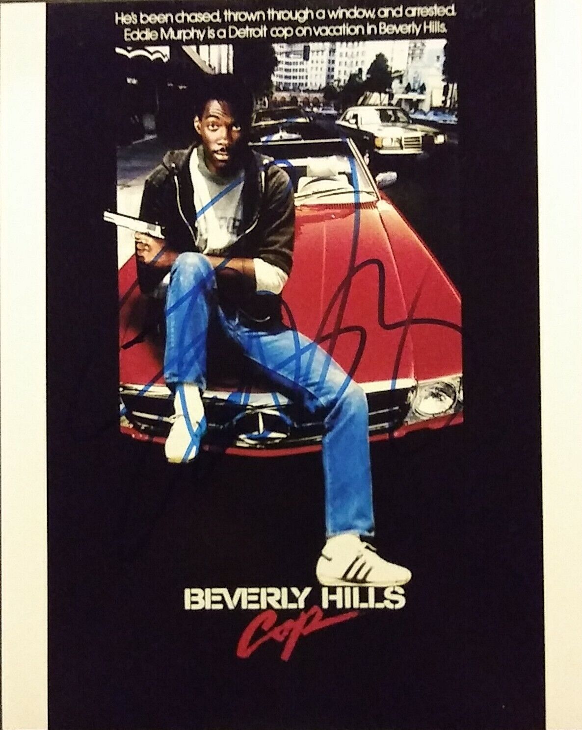 Eddie Murphy signed 8x10