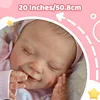 [Heartbeat Dolls] Real Lifelike 20" Theresa Silicone Reobrn Baby Girl Doll Realistic Newborn Baby Dolls Best Gift For Kids - RBBI-Myrebornbabydoll&reg; Myrebornbabydoll&reg;