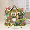 Greenhouse DIY Acrylic Desktop Diamond Art Kit Single-Sided Home Decor