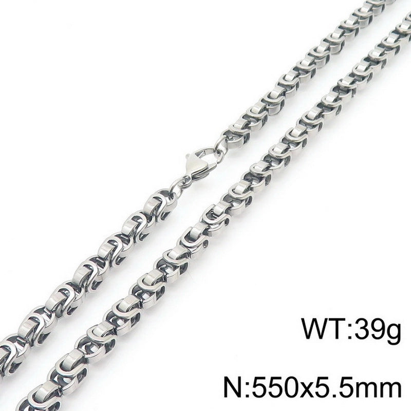 Fashion Popular Stainless Steel More Sizes Bamboo Necklace Choker Bracelet Necklace Accessories