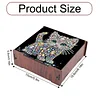 Diamond Painting Wooden Kitten 4 Slots Diamond Painting Storage Box for Adult Beginner