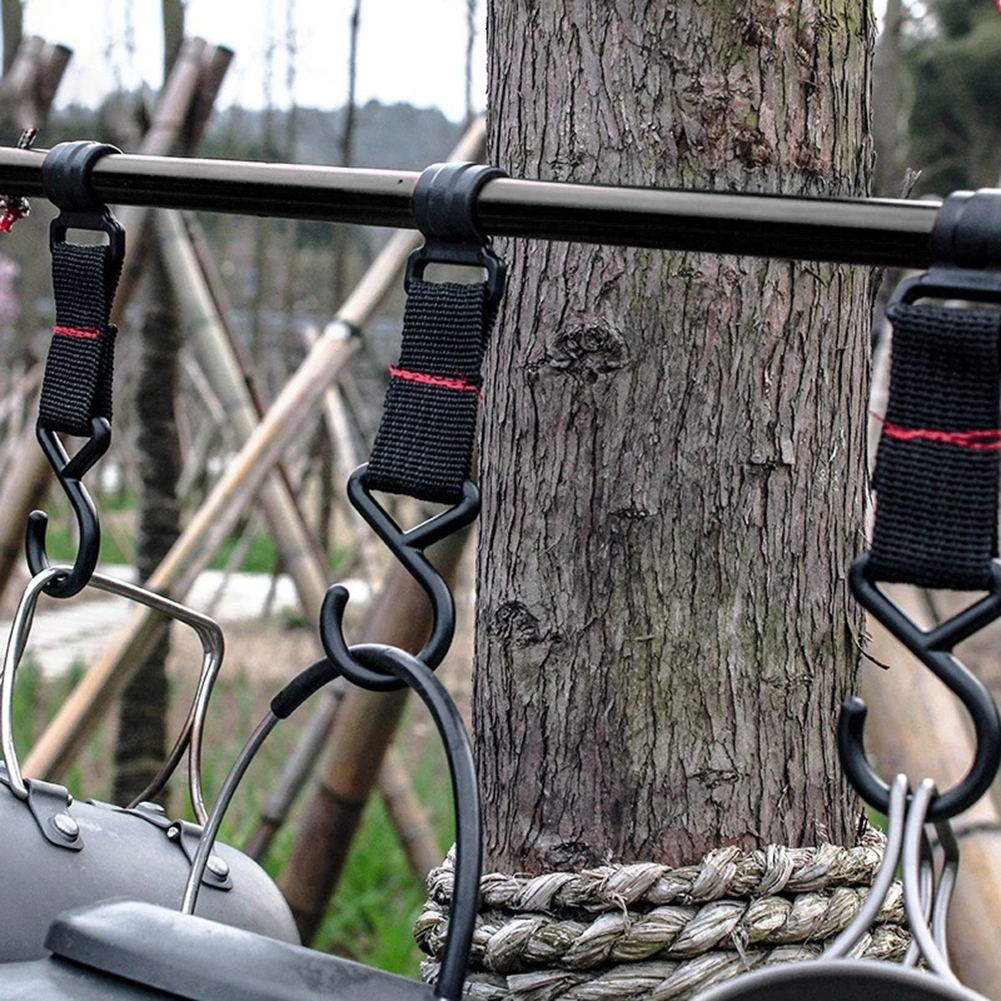 

Hanging Rack Outdoor Camping Clothes Sundry Storage Hanger Triangle Shelf, 501 Original