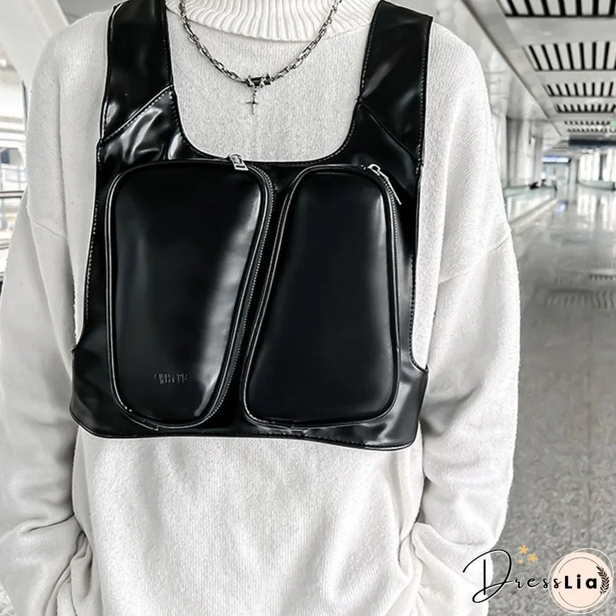 Stylish PU Chest Bags