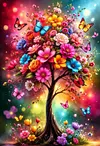 Luxury AB Velvet Diamond Painting Kit - Flower
