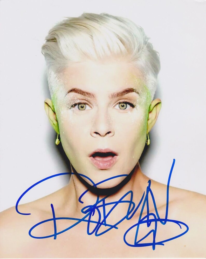 Robyn Signed Autographed Dancing on my Own