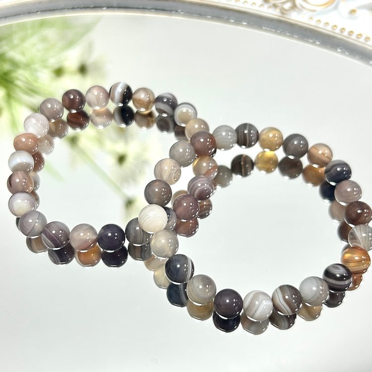 Persian Agate Bracelet 6mm/8mm