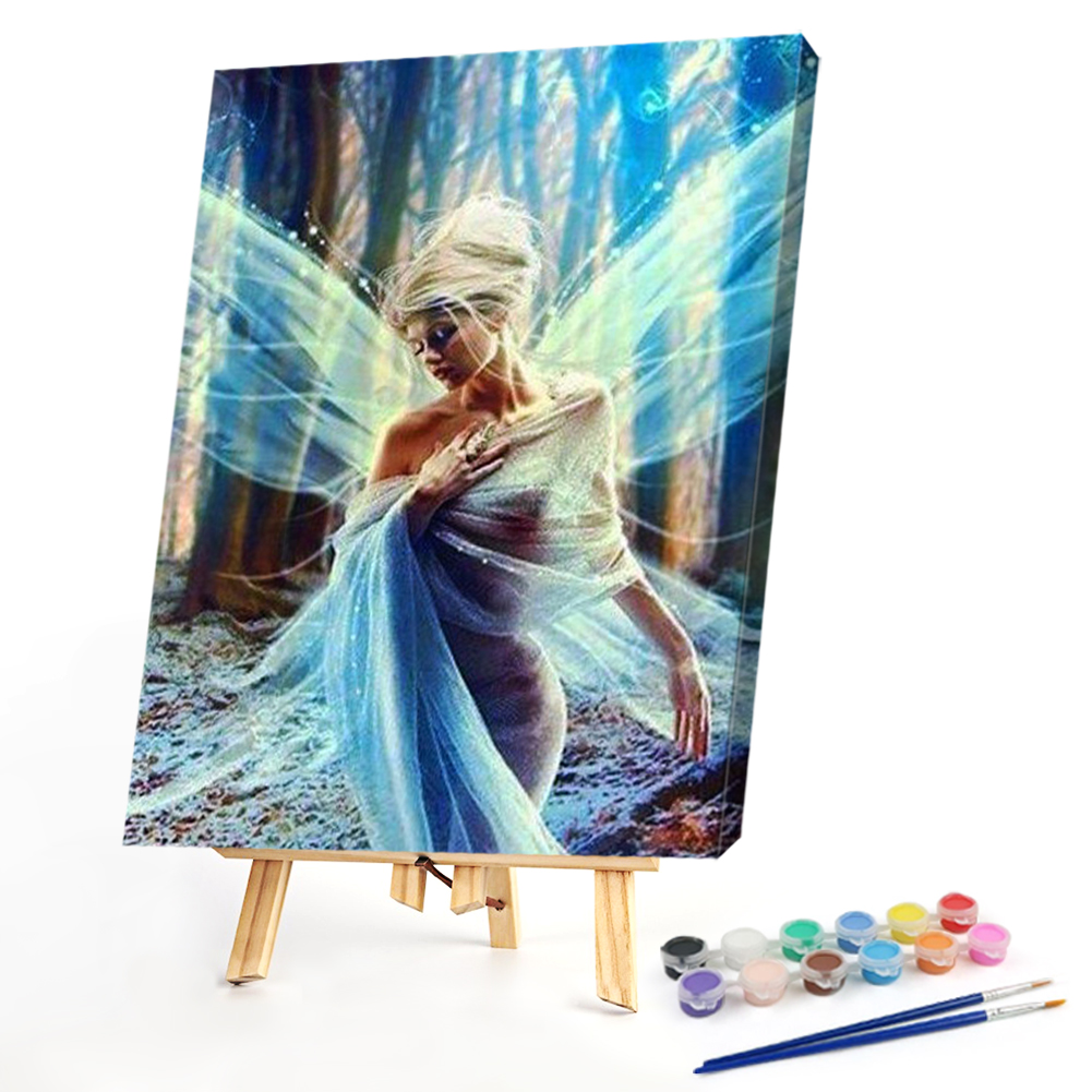 

40*50CM - Paint By Numbers - Angel Girl, 501 Original