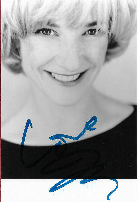 JANE HORROCKS - Absolutely Fabulous, Chicken Run, Little Voice etc Signed pic