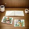 2 Pack Winter Snowman DIY Diamond Art Spiral Notebook Kit 80 Pages No Lines