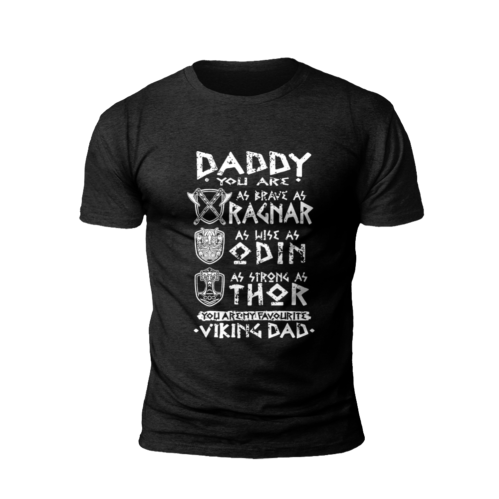 Viking Dad: A Tribute to Fatherhood T-Shirt