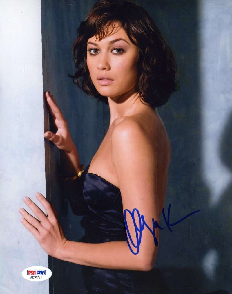 Olga Kurylenko Hand Signed Psa Dna Coa 8x10 Photo Poster painting Autograph Authentic