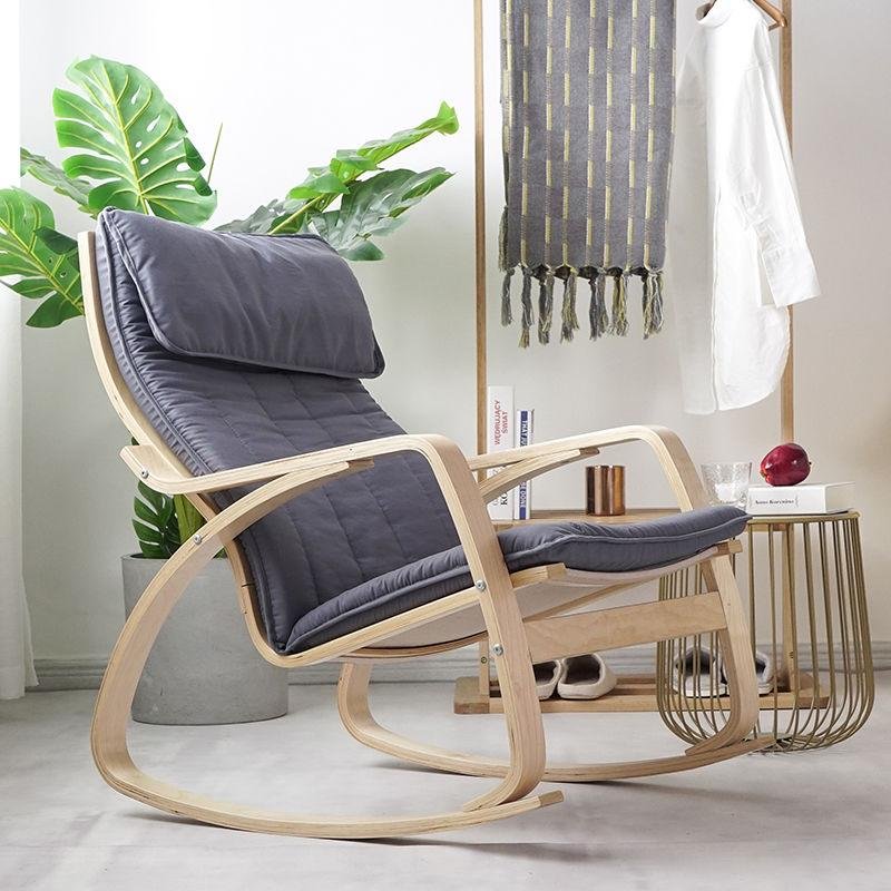 Rocking Chair Home balcony leisure adult net Nordic Modern Style